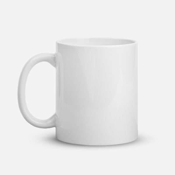Frosted glass mug · blank