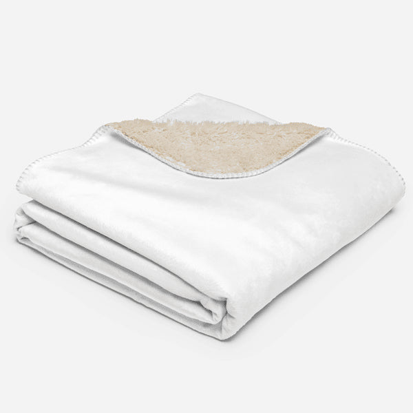 Sherpa fleece blanket · blank