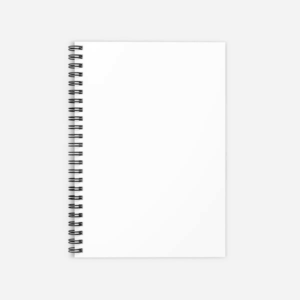 Spiral notebook · blank
