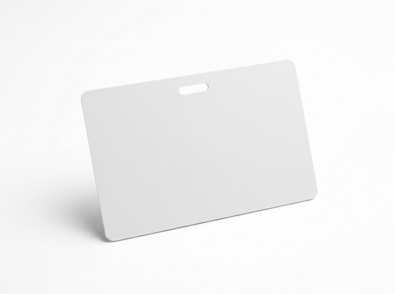 PVC ID cards · blank