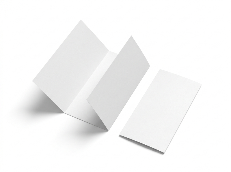 Multi-fold brochures · blank