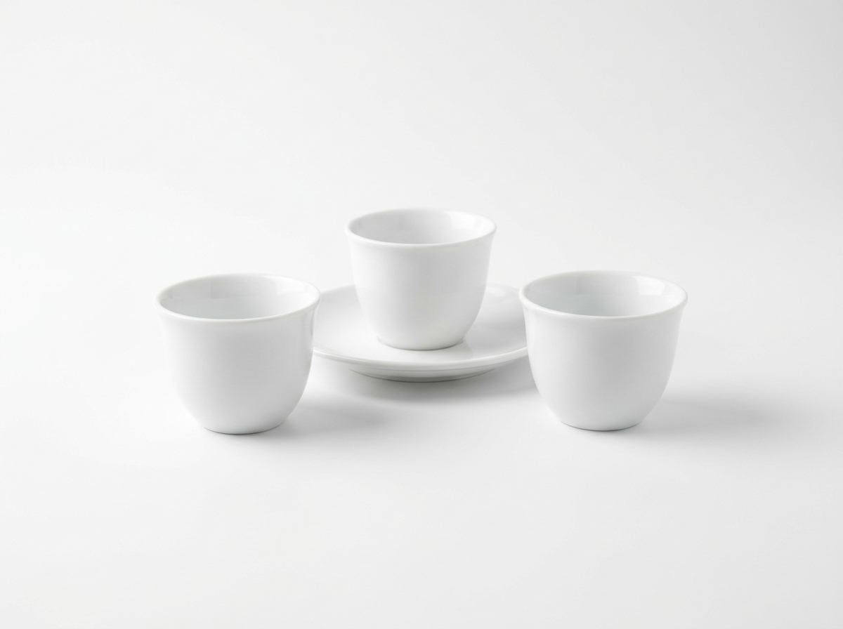 Arabic coffee fenjan set · blank