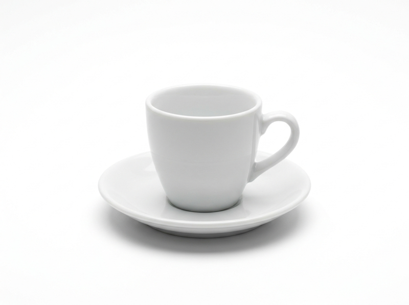 Glass coffee mug · blank