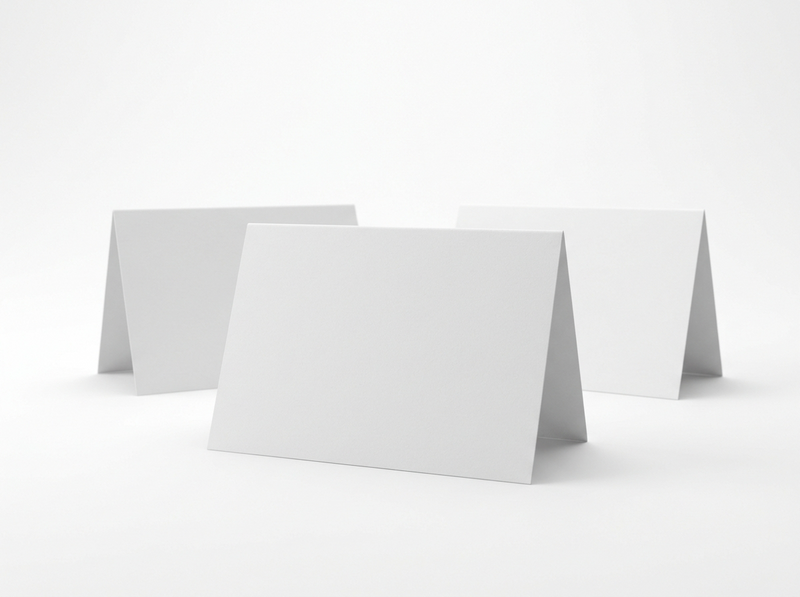 Place cards · blank