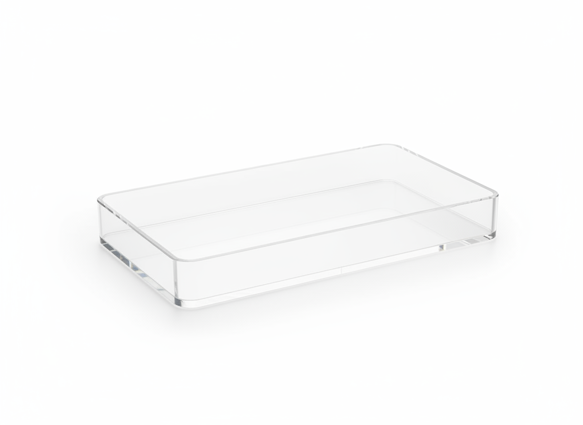 Acrylic display trays · blank