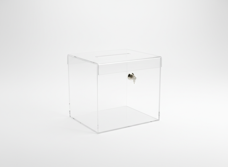Ballot and suggestion boxes · blank