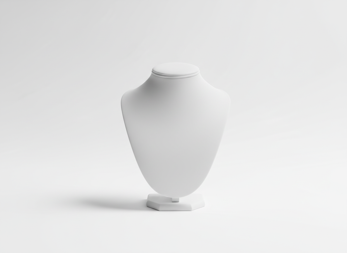 Jewellery display busts and trays · blank