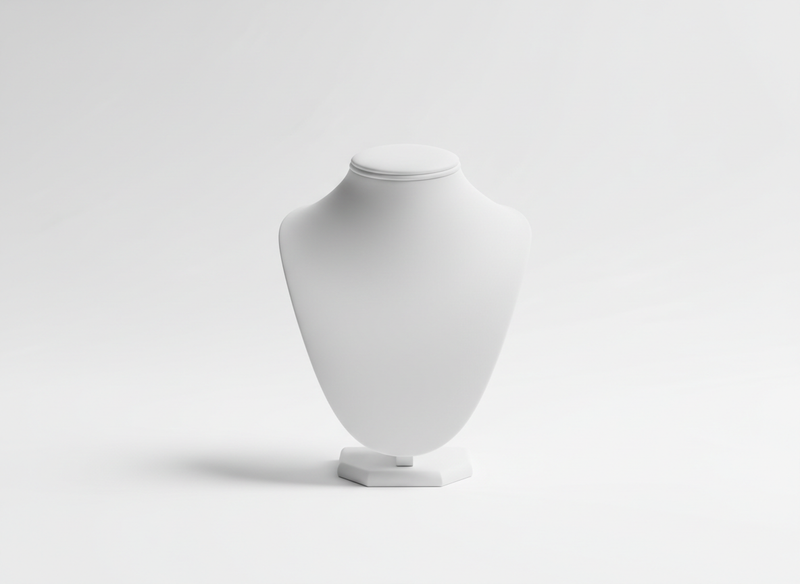 Jewellery display busts and trays · blank
