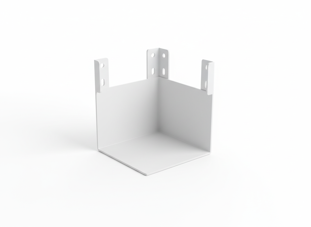 Powder-coated brackets and stands · blank