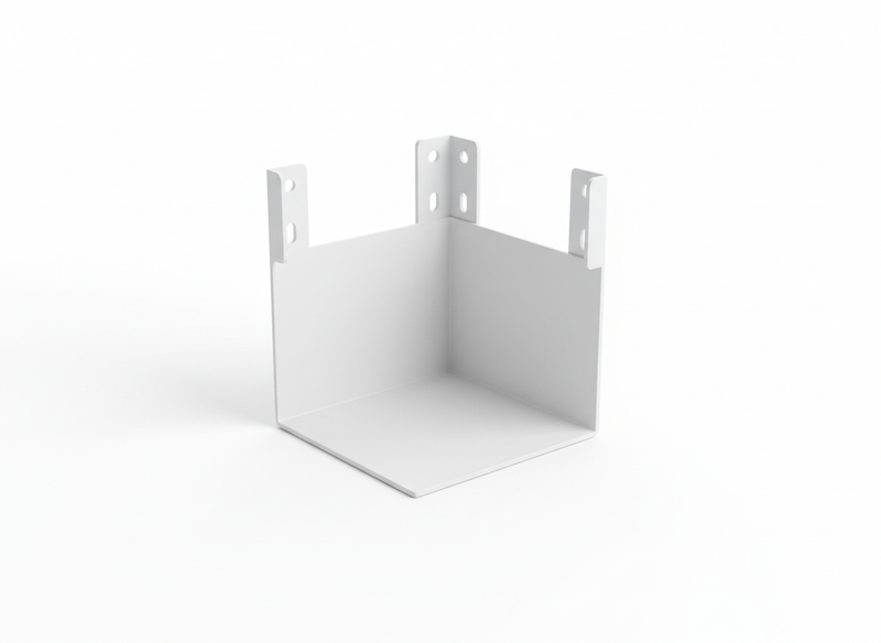 Powder-coated brackets and stands · blank