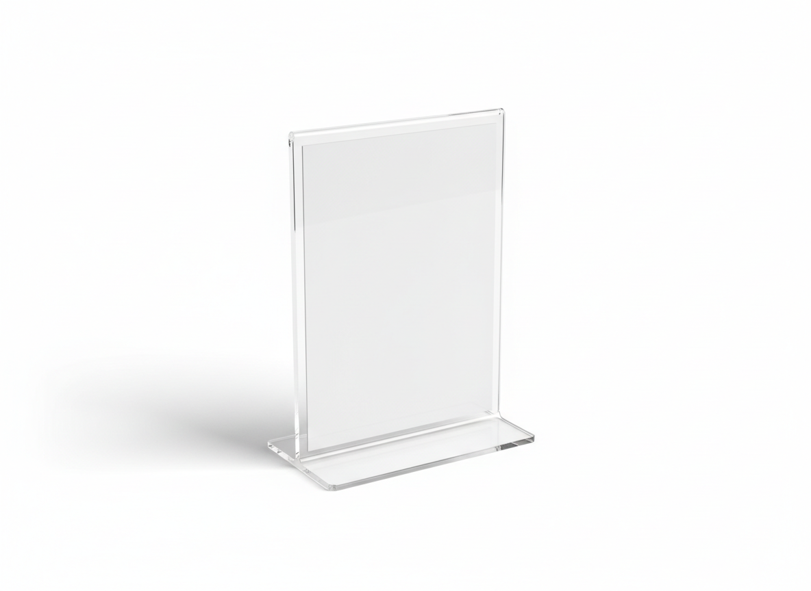 Acrylic menu holders · blank