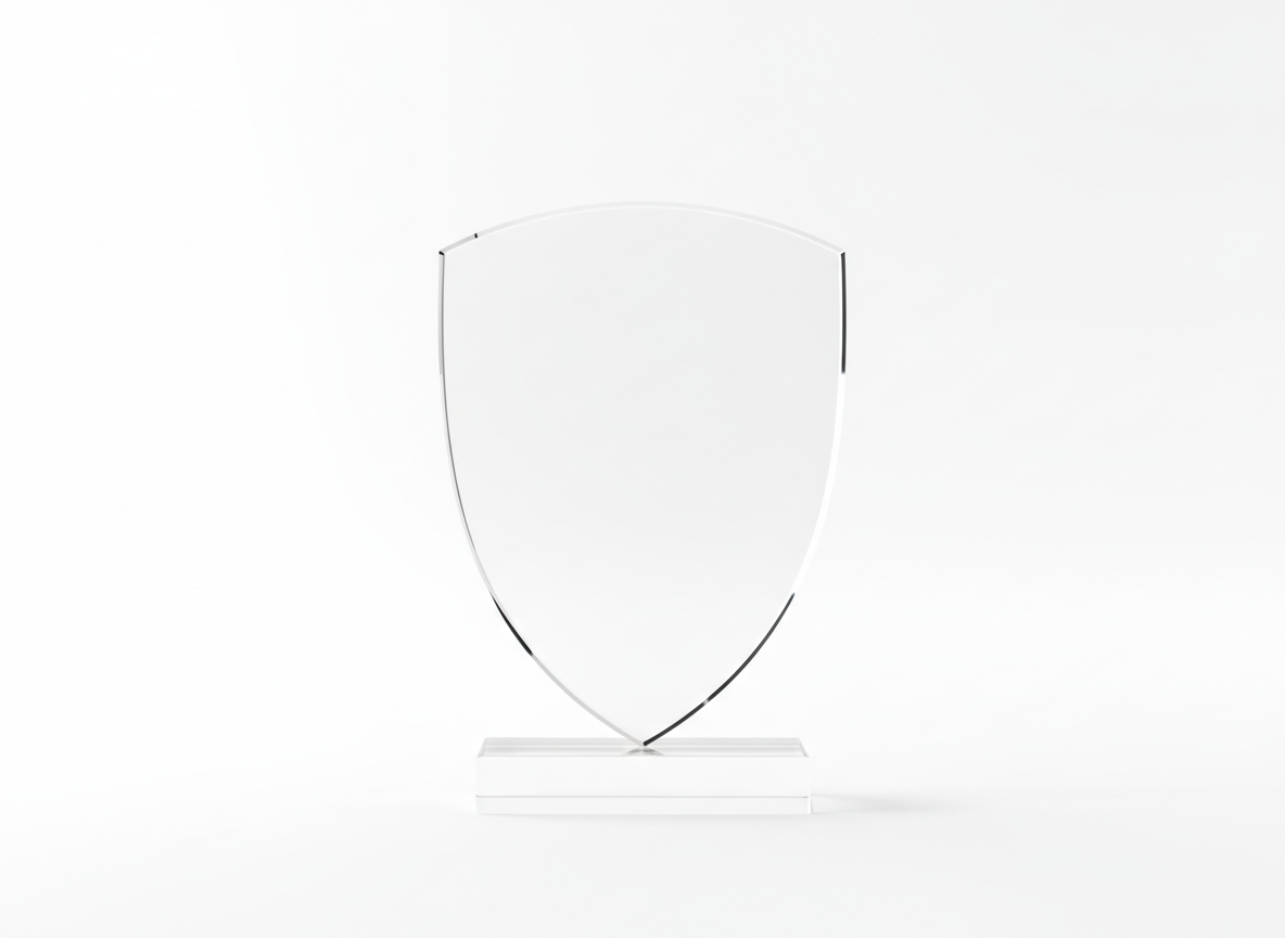 Acrylic shields and awards · blank