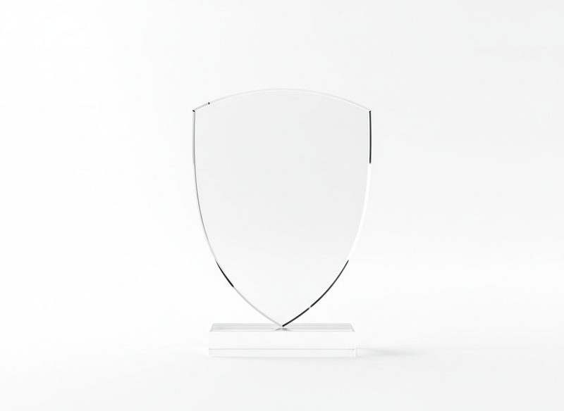 Acrylic shields and awards · blank