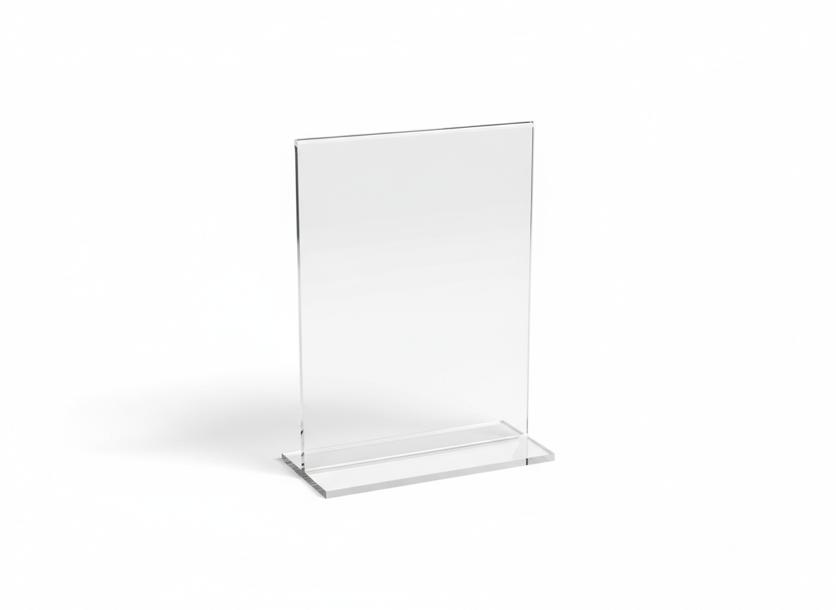 Acrylic sign holders · blank
