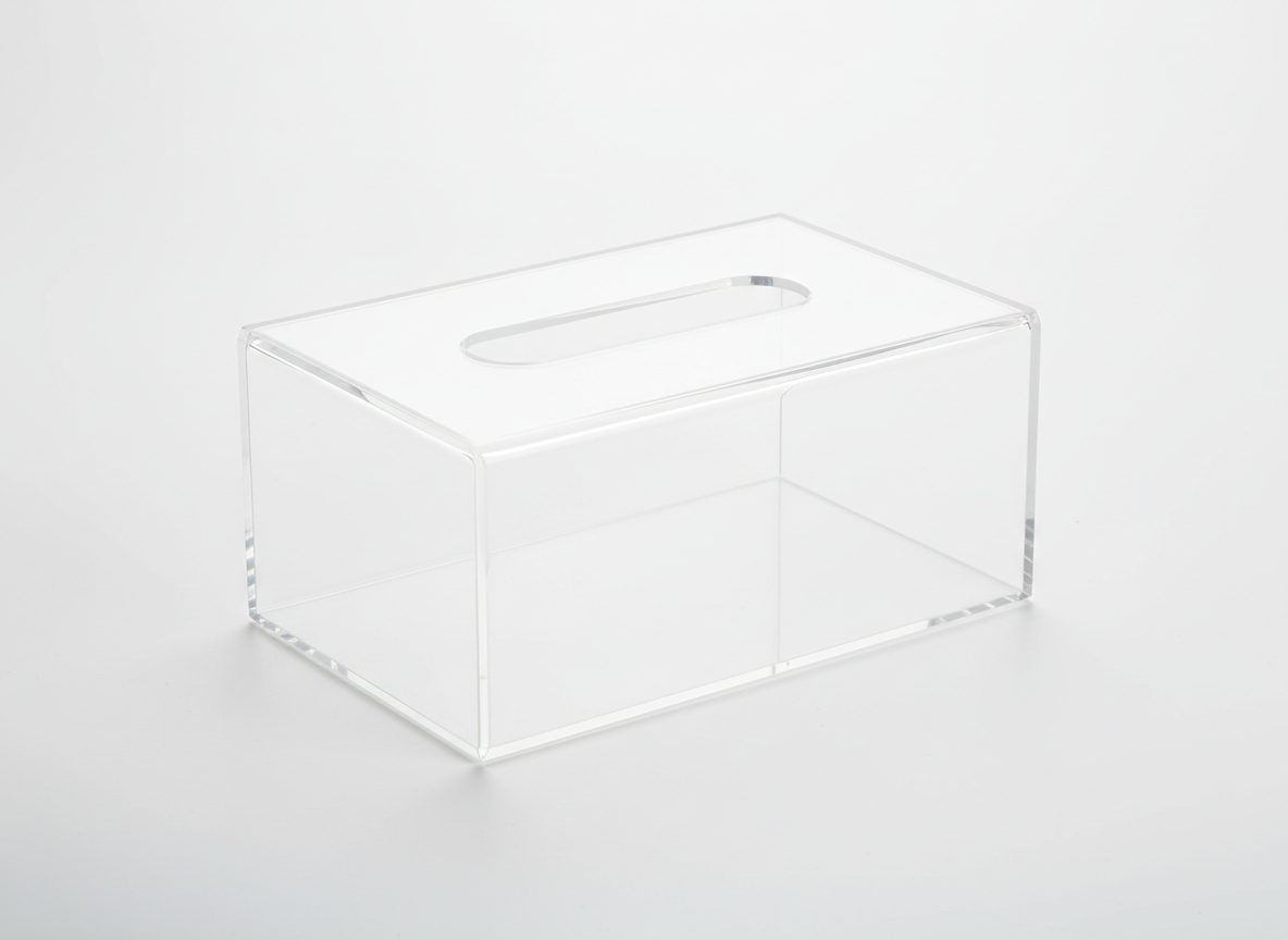 Acrylic tissue boxes · blank