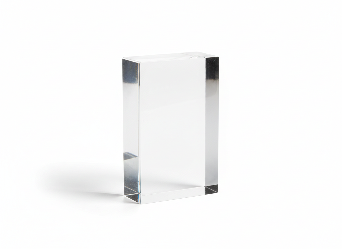 3D crystal photo blocks · blank