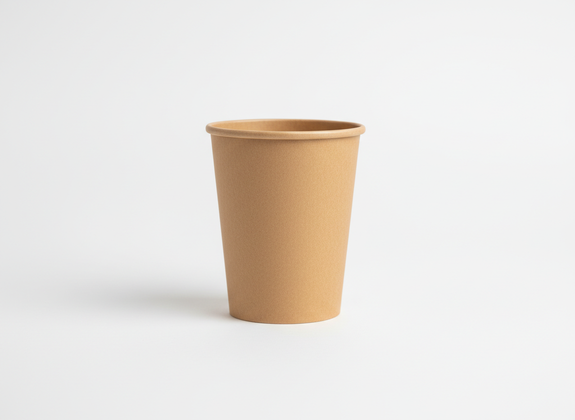 Espresso kraft paper cup · Espresso Kraft · 4 oz