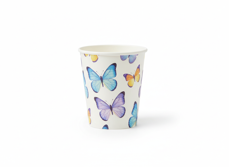 Party butterfly paper cup