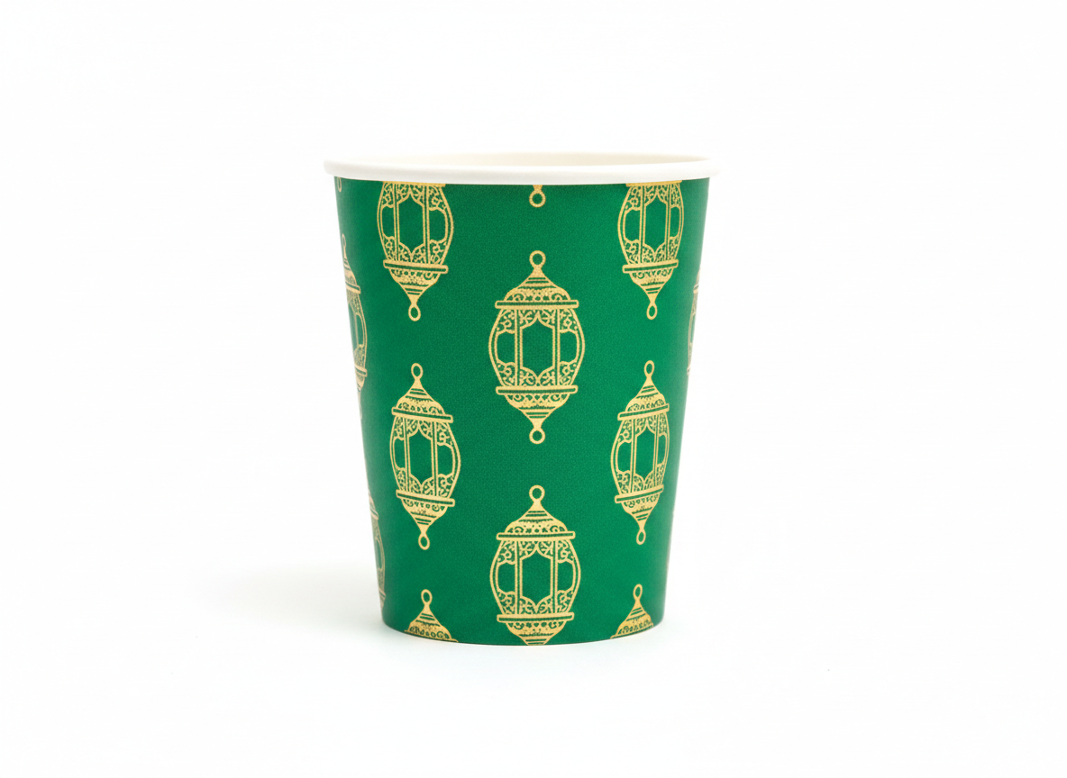 Ramadan # paper cup · Ramadan 8 oz #9