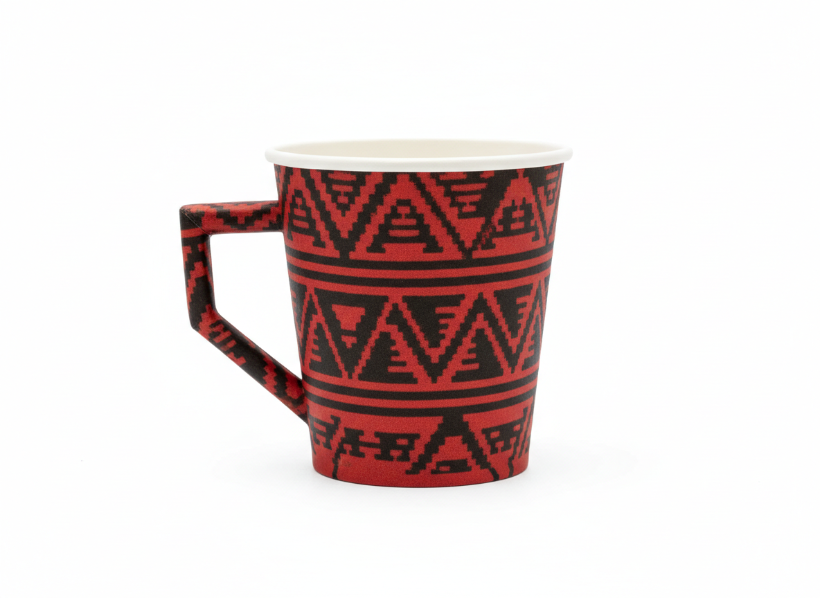 Sadu handle paper cup