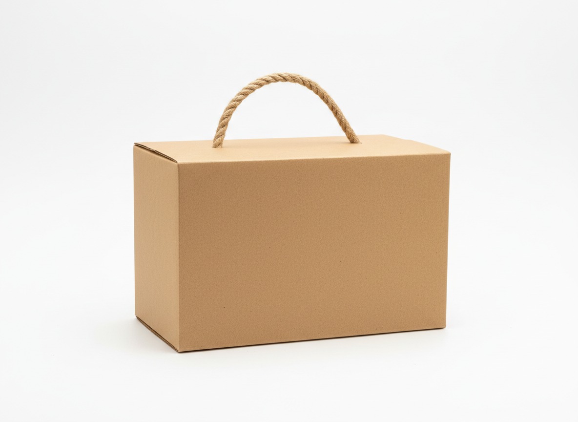 Brown handle box · Medium No.2 · Brown