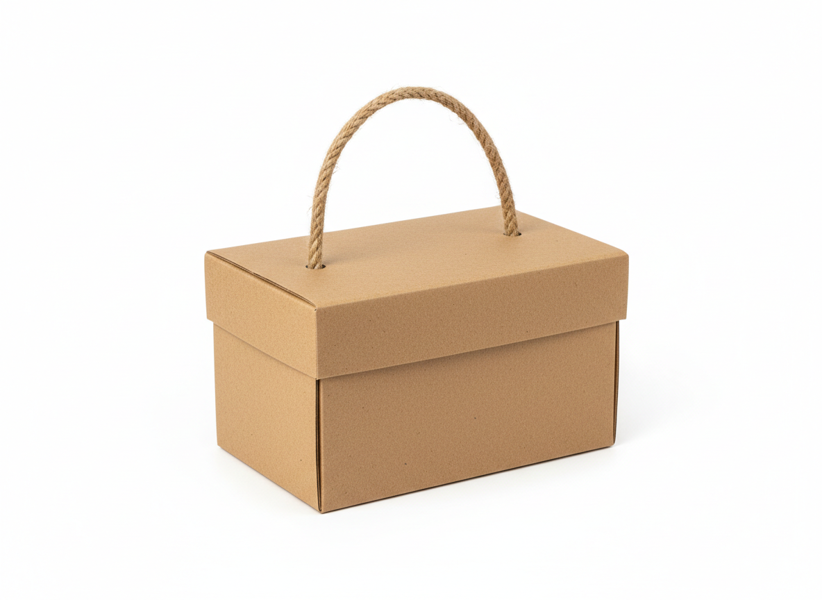 Brown handle box · Small No.1 · Brown