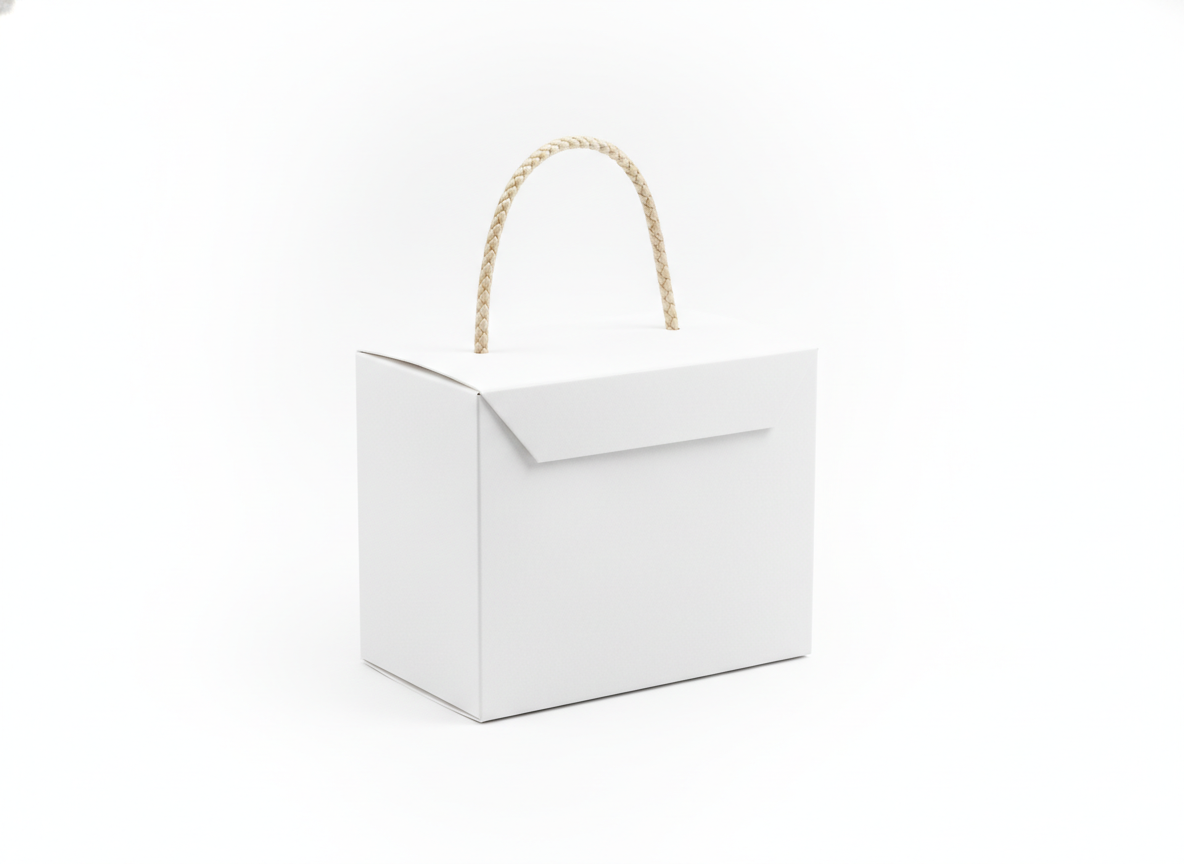 White handle box · Small No.1 · White