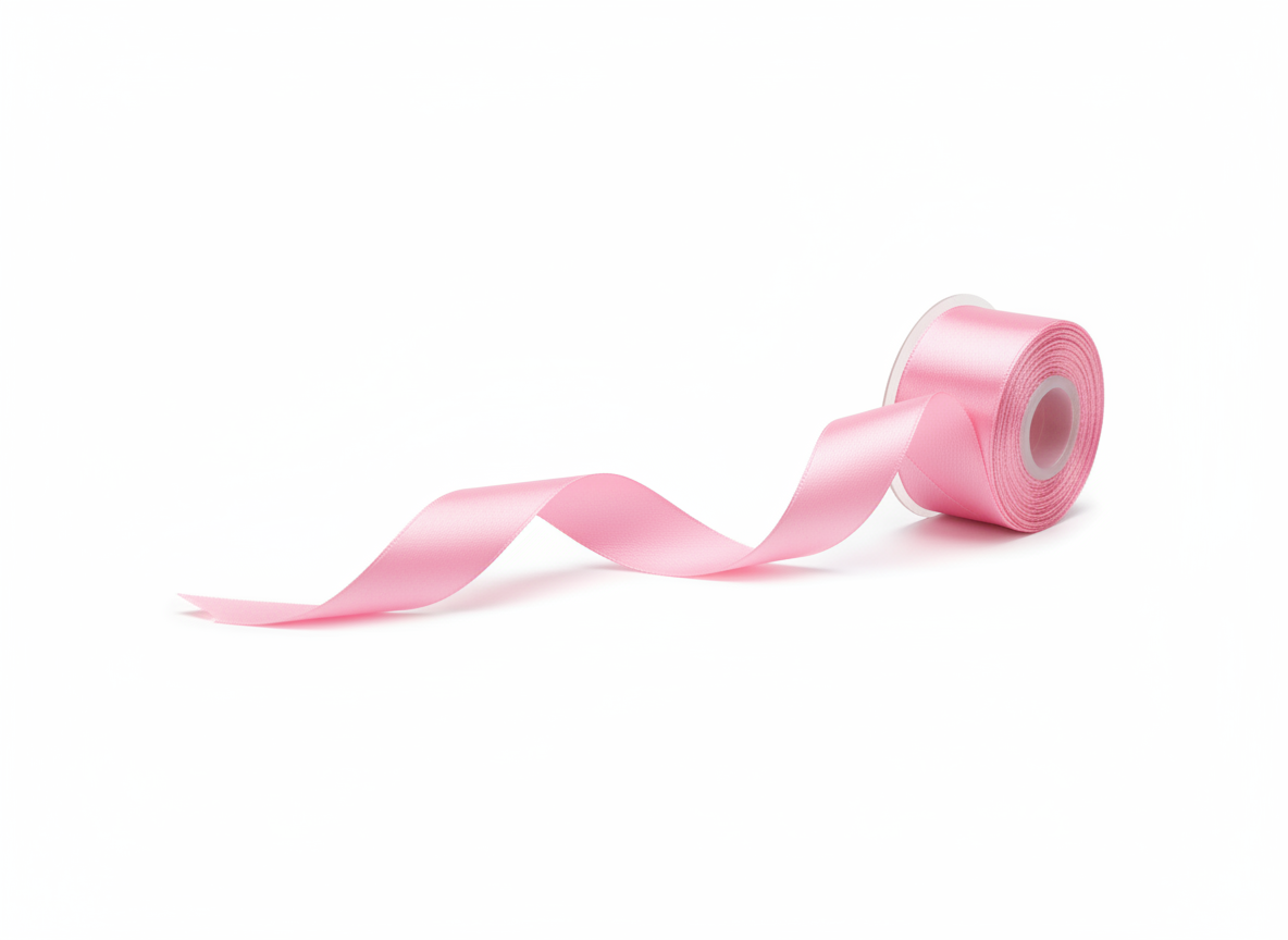 Pink satin ribbon · Pink · 1.5 cm
