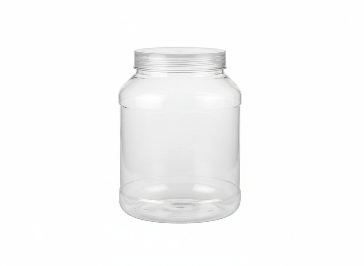 Sunpet clear plastic jar · Sunpet Clear · 3000 ml