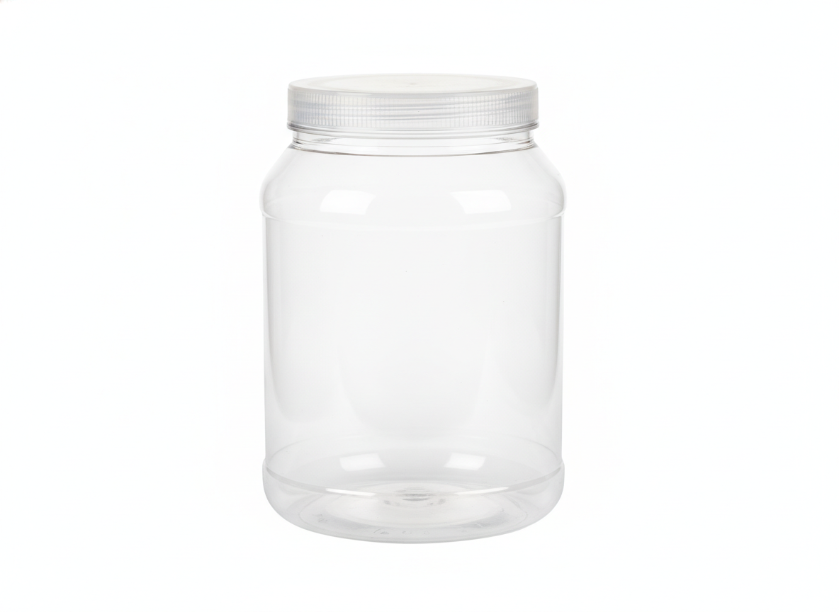 Sunpet clear plastic jar · Sunpet Clear · 4000 ml