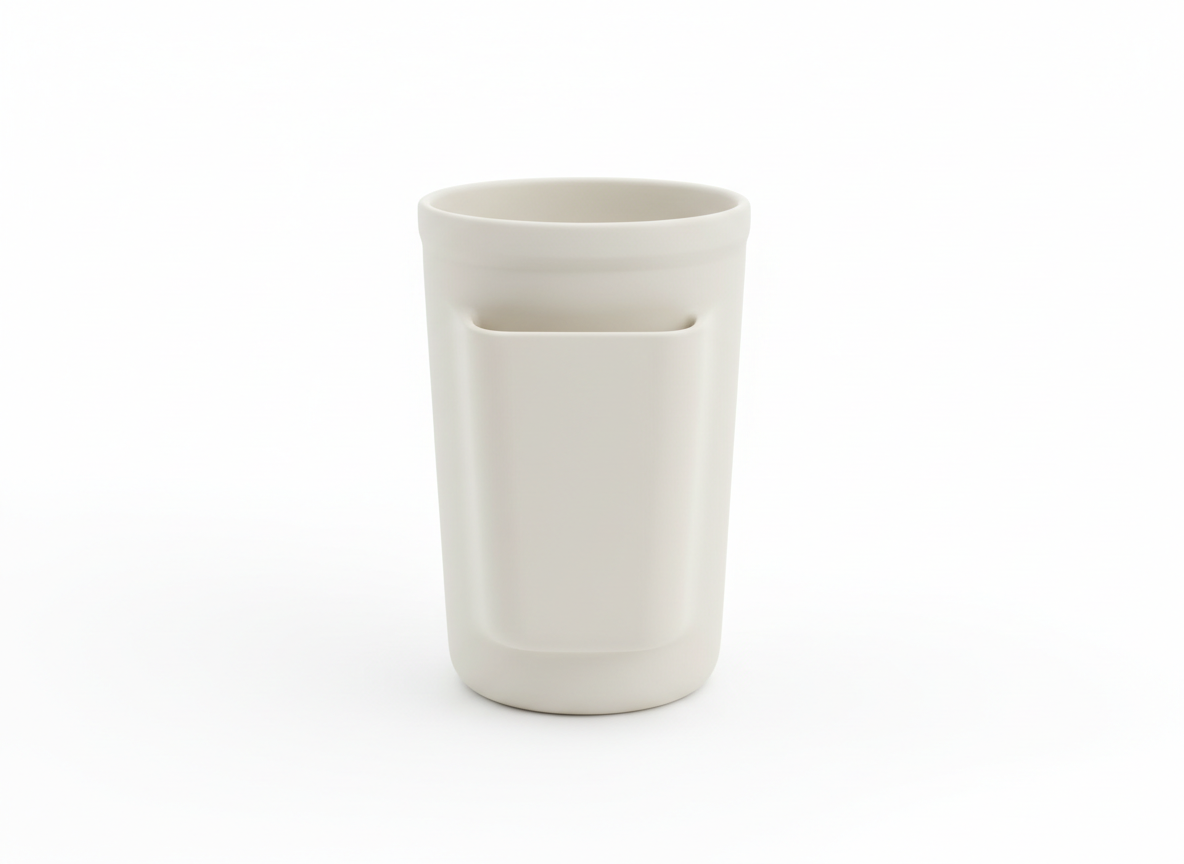 Cup holders · 40oz Tumbler Holder with Phone Pocket · Off White