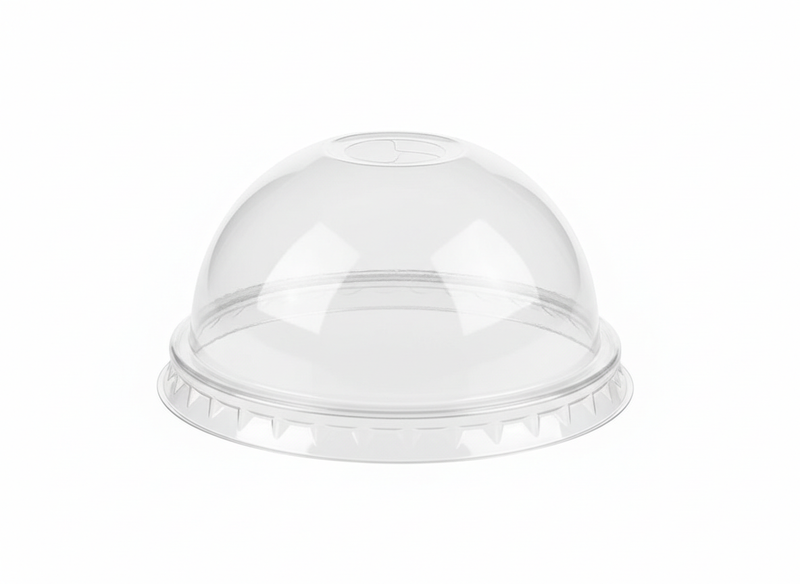 Clear dome lid u cup lids