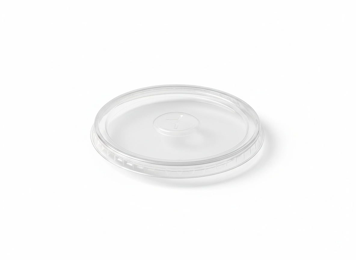 Cup lids · Clear Flat Lid · 16 oz