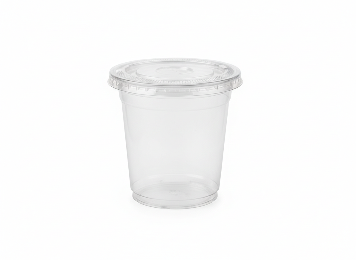 Cup lids · Clear Flat Lid Cups 8 oz