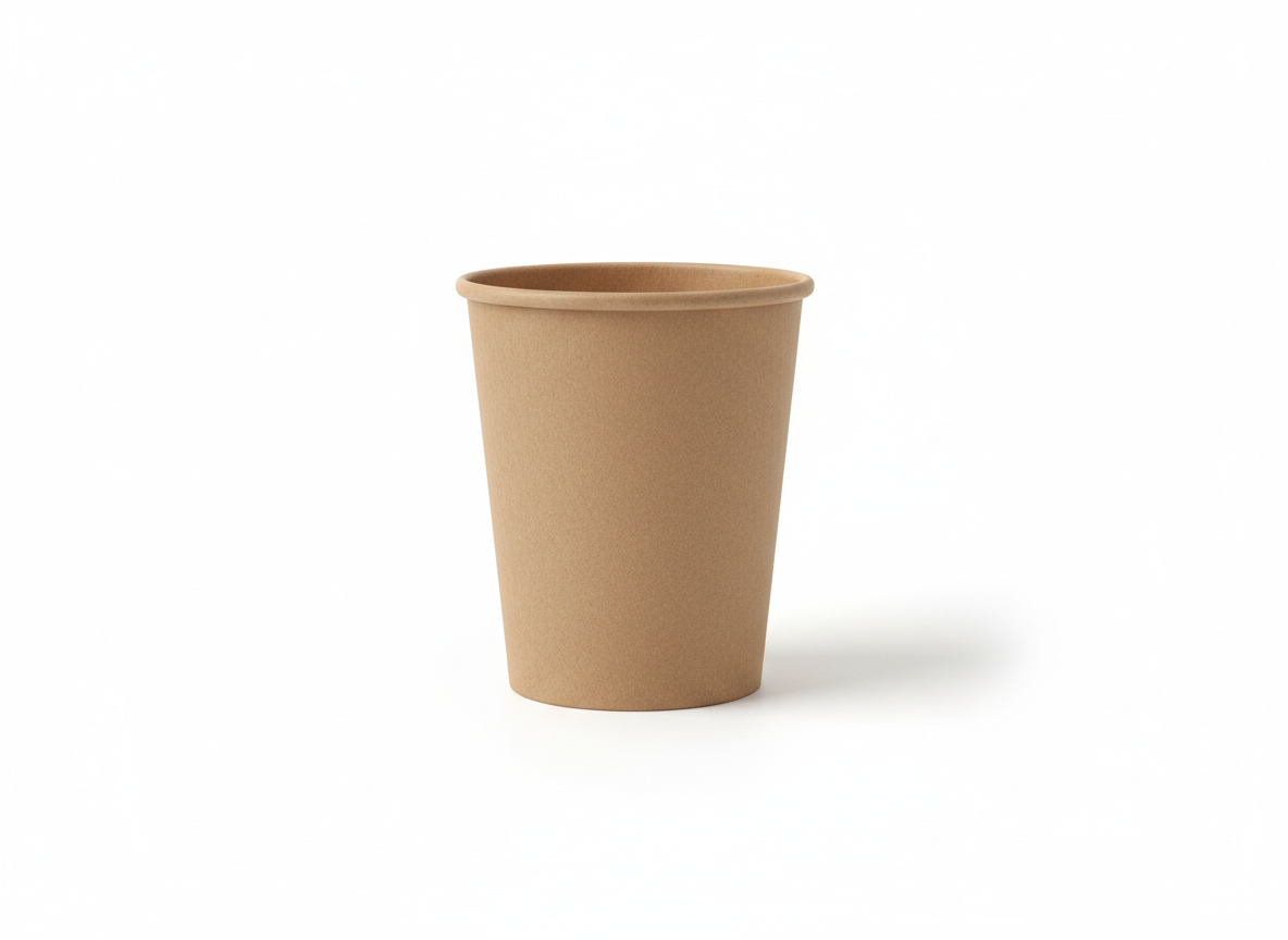 Espresso kraft cups double wall cup