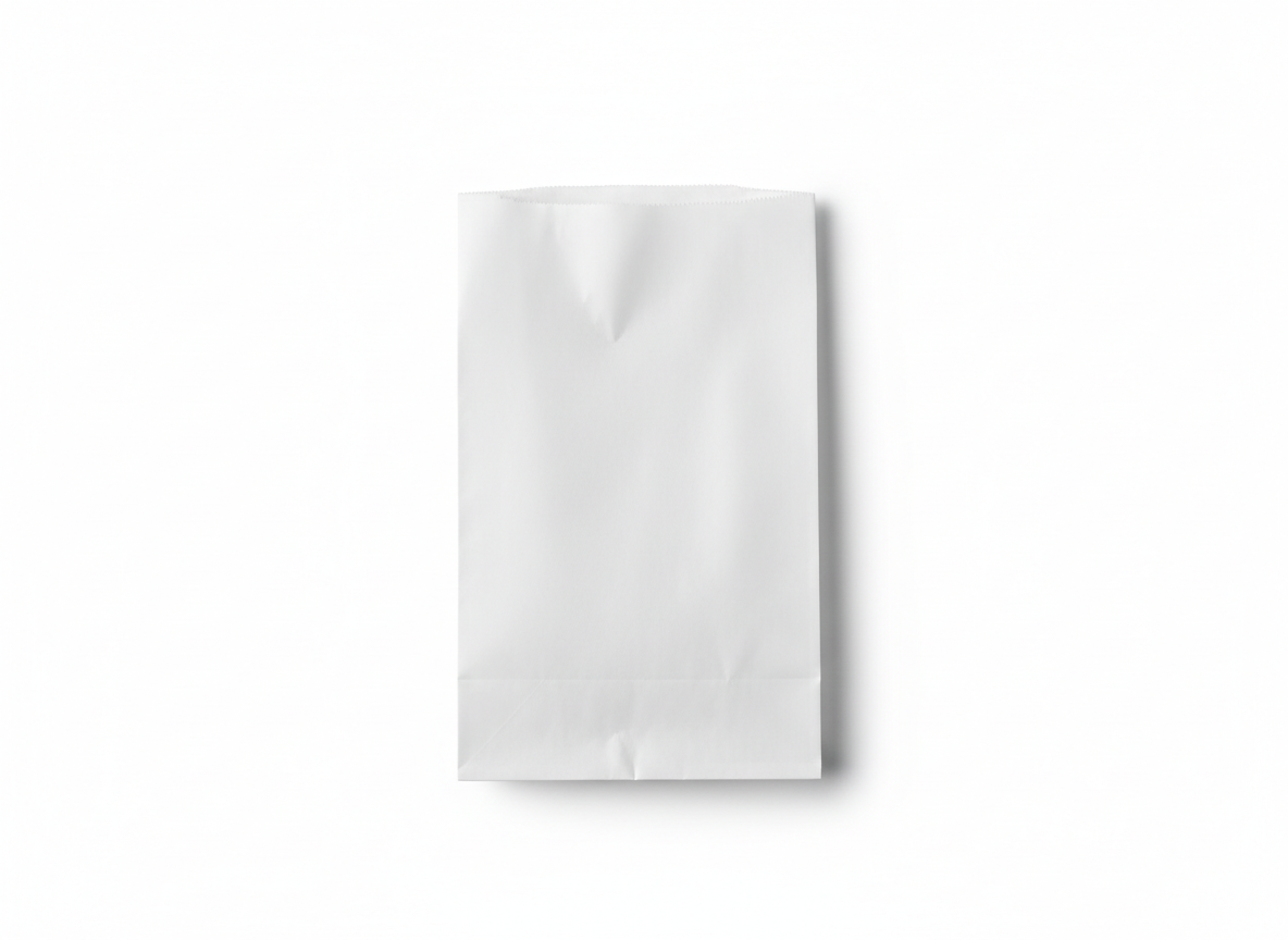 Greaseproof white paper bag · Greaseproof White · 17×14