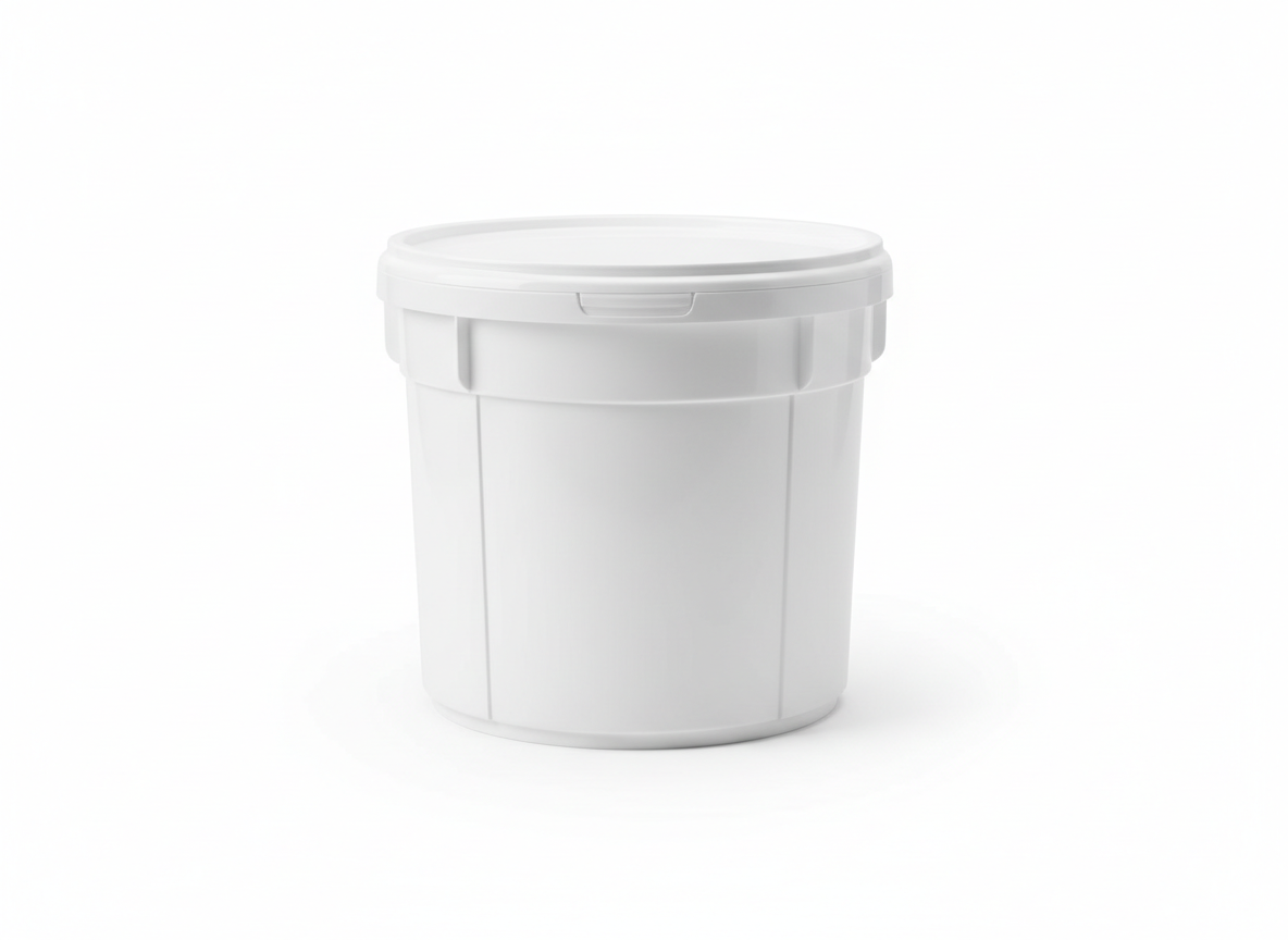 Hd white kilo plastic container · Hd White 4 Kilo