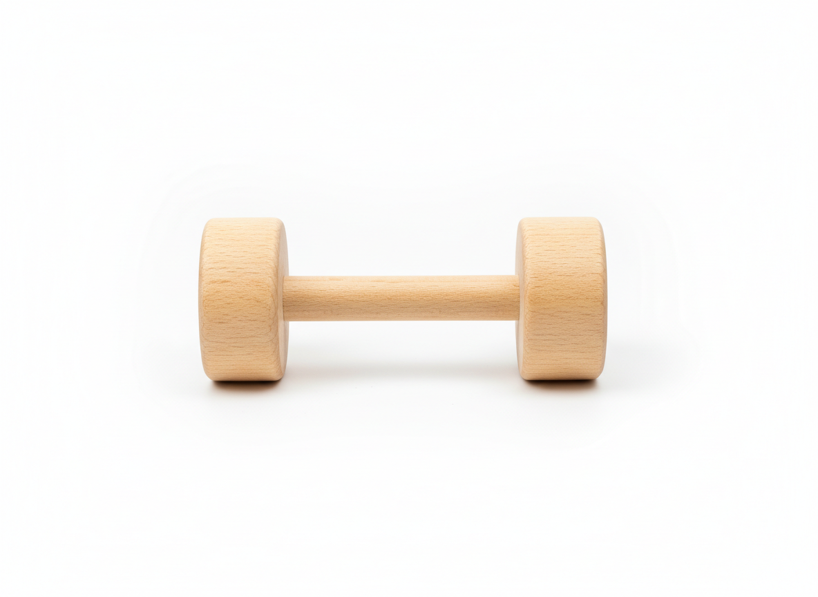 Wooden cake hammer double side