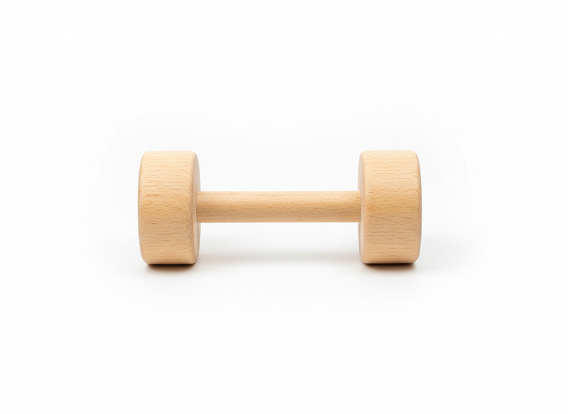 Wooden cake hammer double side