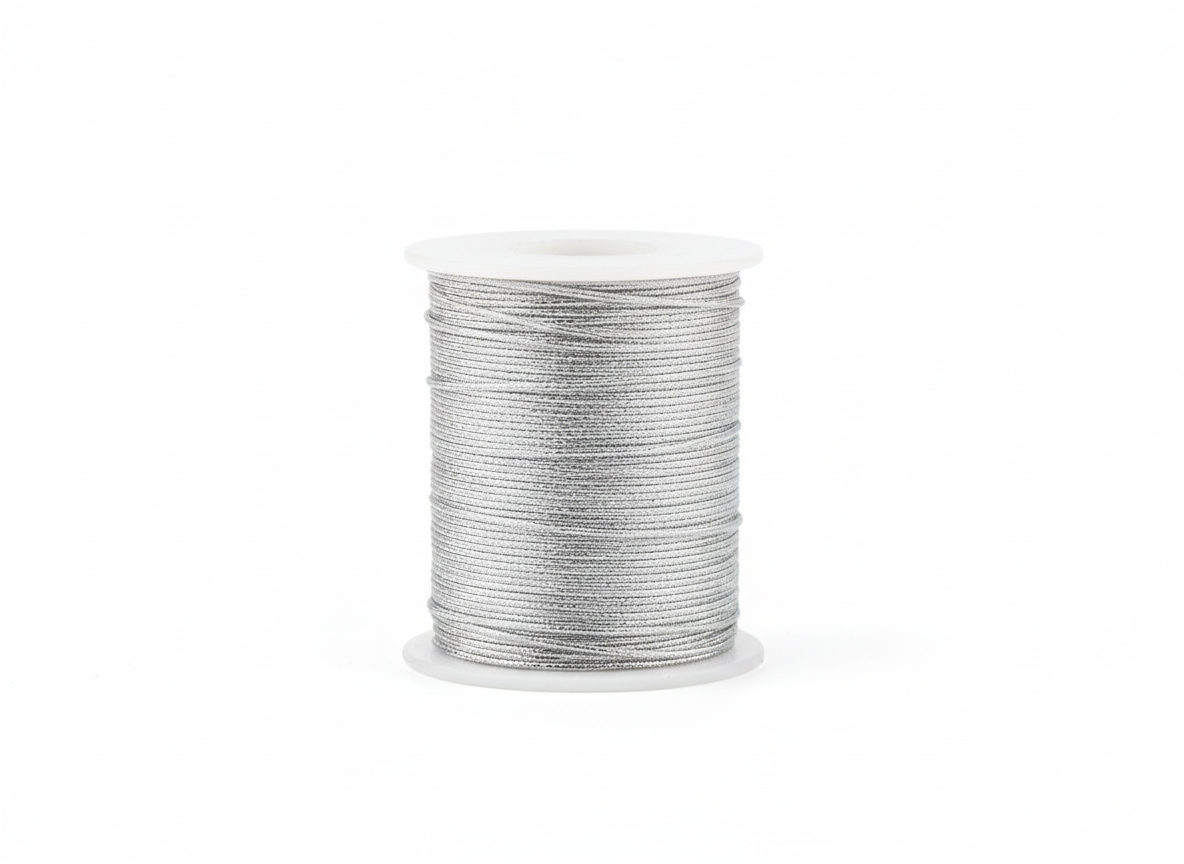 Elastic silver string · Elastic Silver · 1mm