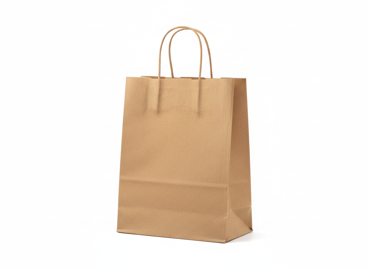 Kraft thick paper bag · Kraft · 28 12 23