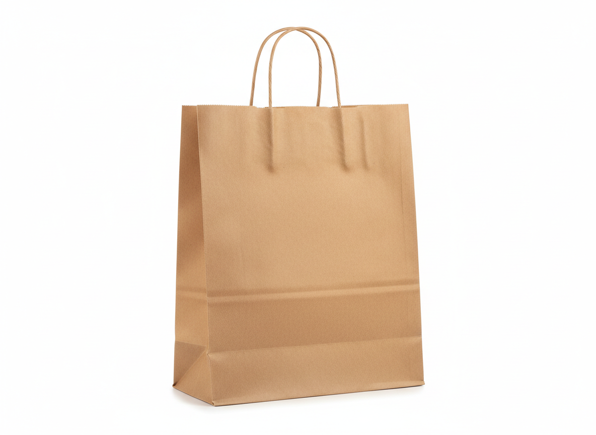 Kraft thick paper bag · Kraft · 38 13 28