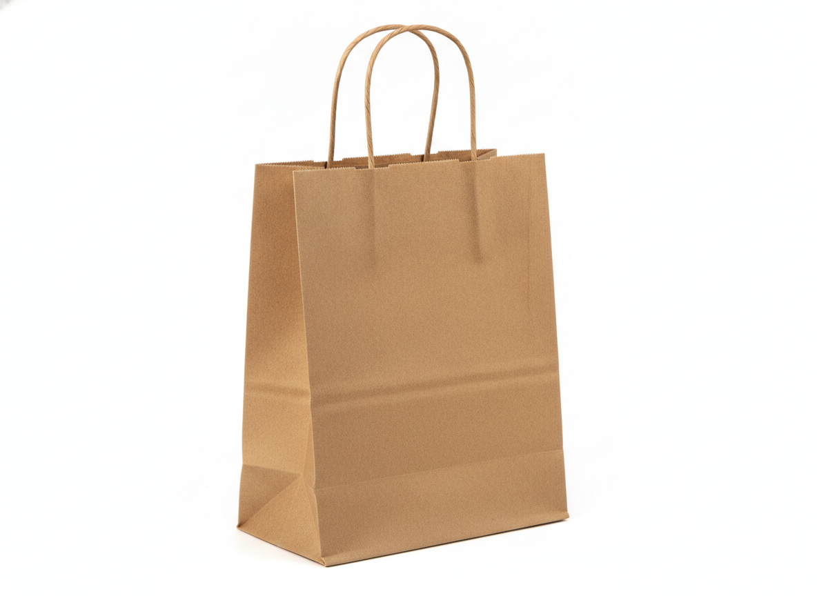 Kraft thick paper bag · Kraft · 23 18 10