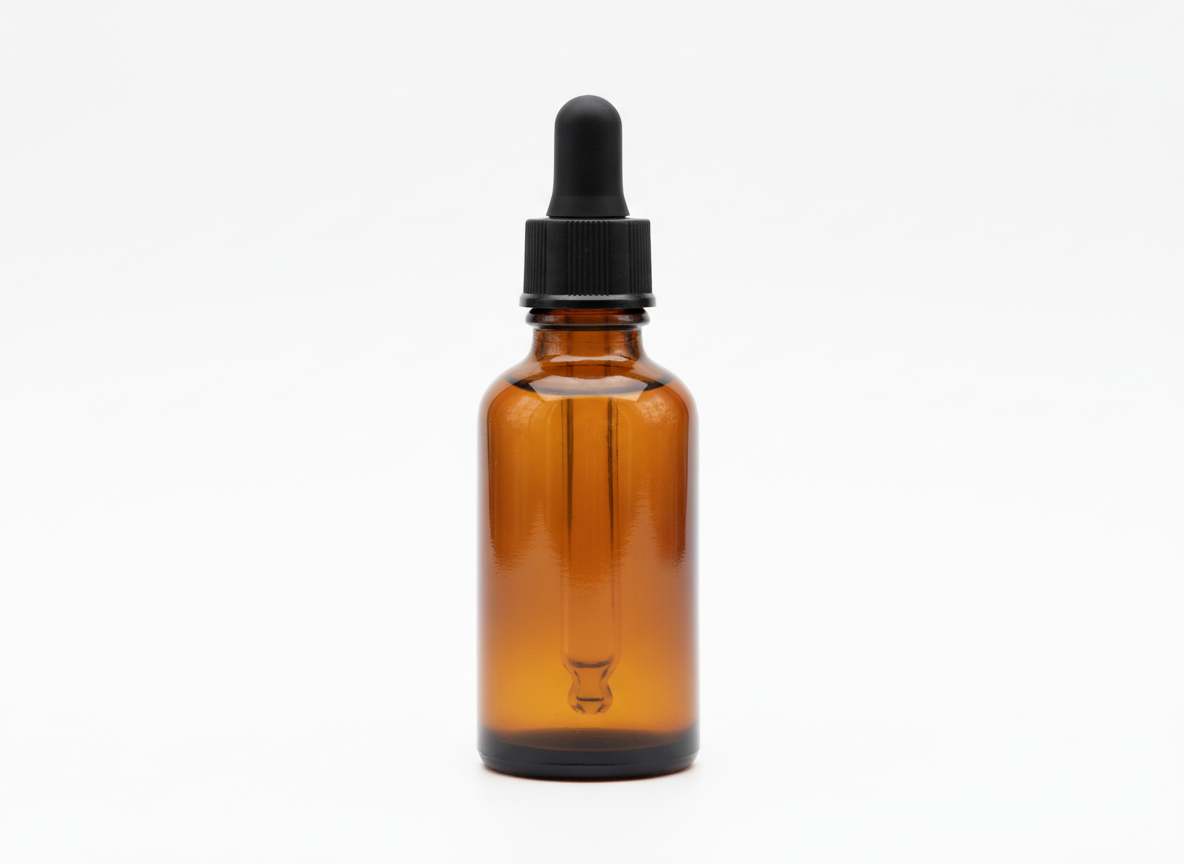 Amber glass dropper · Amber · 100 ml