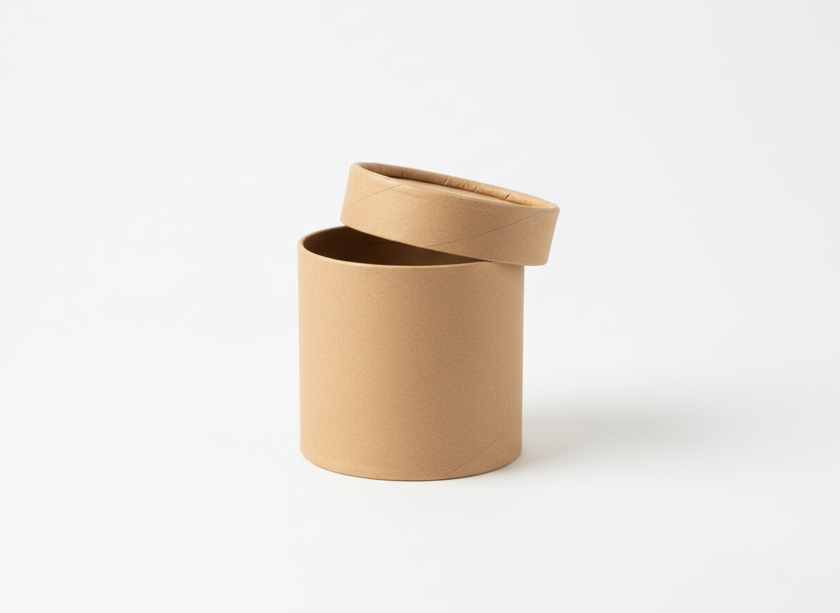 Kraft paper tube gift box · Kraft · Small