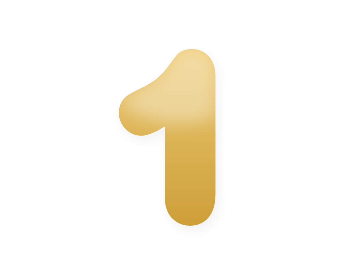 Golden number foil balloon kit · 1 Golden 40 inch