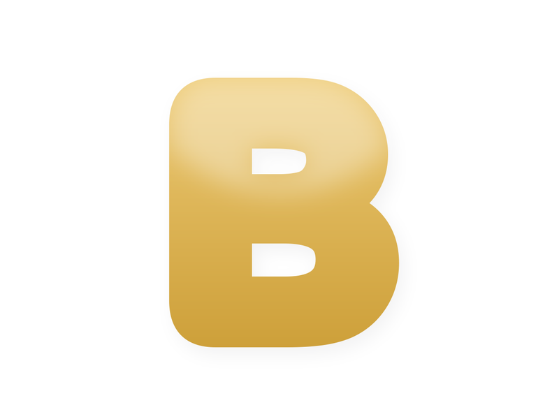 Silver foil balloon kit letter