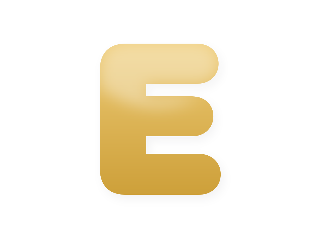 Gold foil balloon kit letter