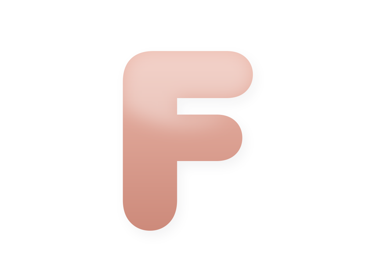 Rose gold foil balloon kit letter