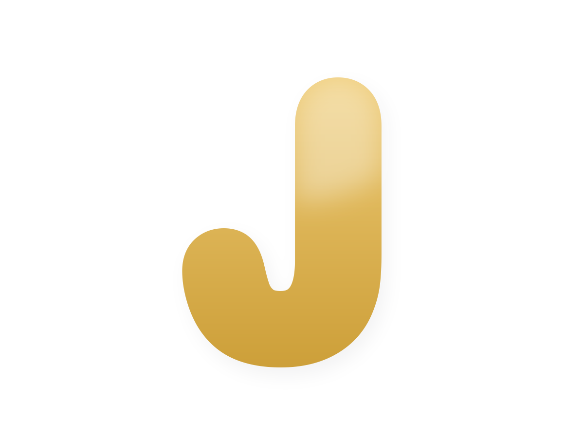 Golden foil balloon kit letter